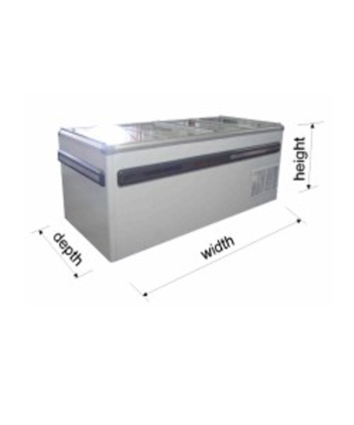 Freezer Island Visi Top 1250LT VS2500