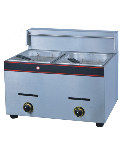 Gas Fryer 2-Tank 2-Basket - R2 695
