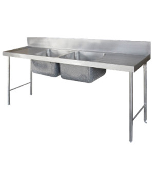 Sink Double Bowl 2300mm Stainless Steel - R3 695	